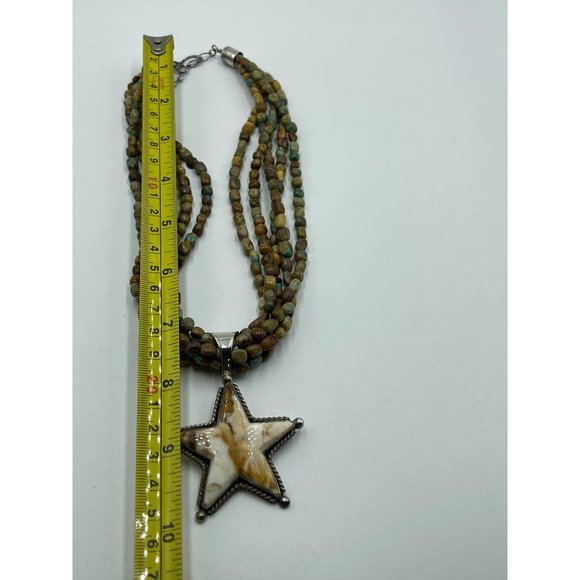 JAY KING 925 Sterling Turquoise Necklace w/ Jasper - Picture 10 of 12